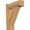 Ekena Millwork Traditional Block Rough Sawn Outlooker, Western Red Cedar, 6"W x 16"D x 20"H OUT06X16X20TRA05RWR - alternate 1